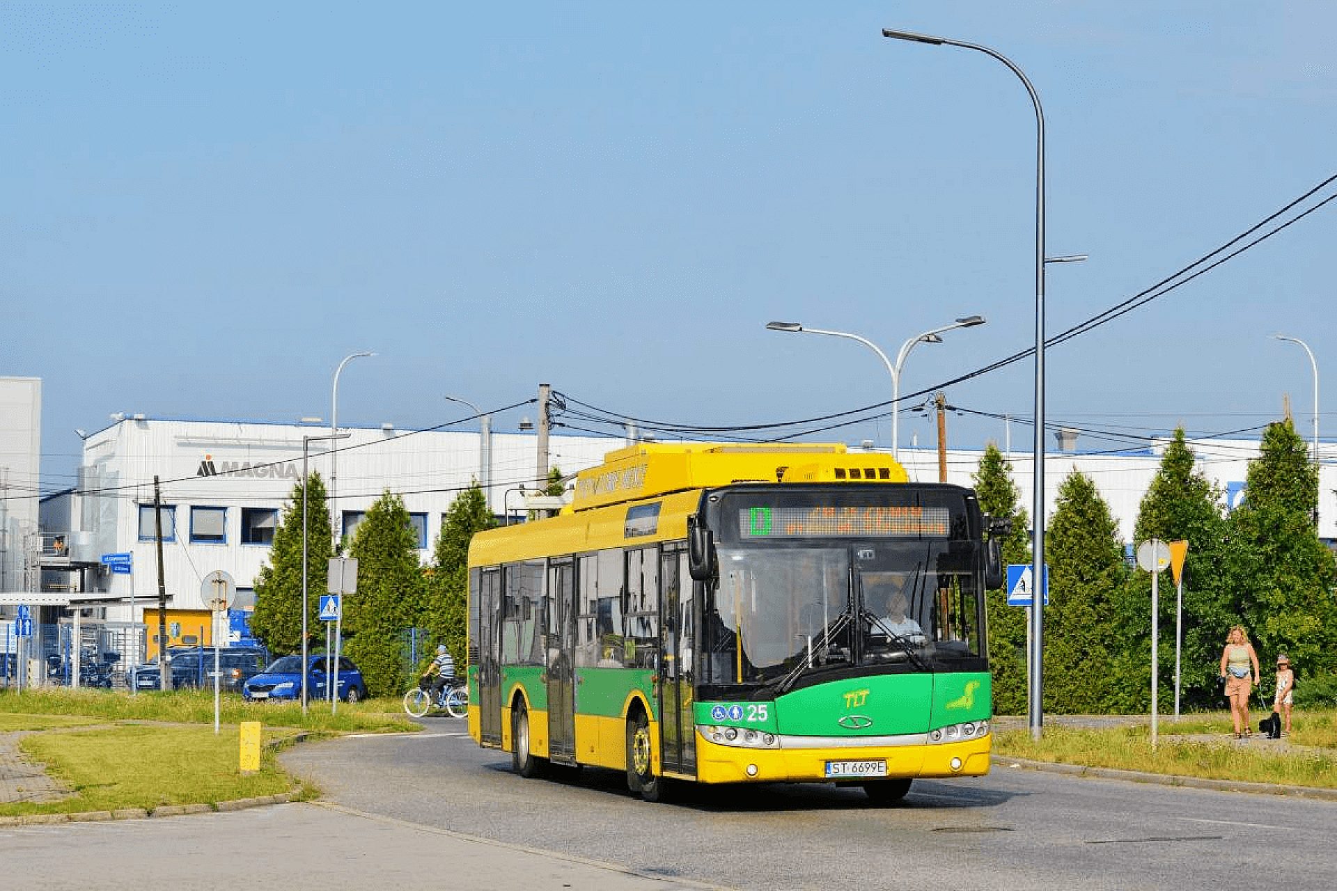 Trolejbus linii D w Tychach Trolejbus linii D w Tychach