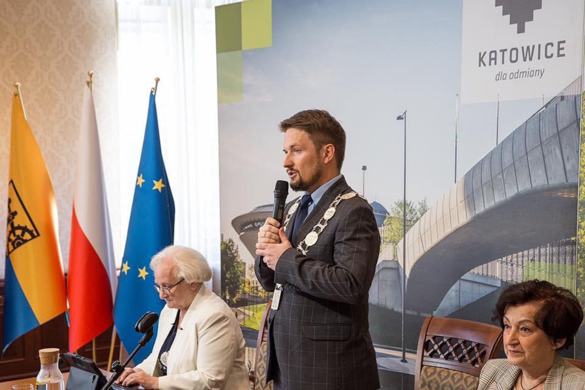 Przewodniczący Rady Miasta Katowic - Maciej Biskupski Przewodniczący Rady Miasta Katowic - Maciej Biskupski