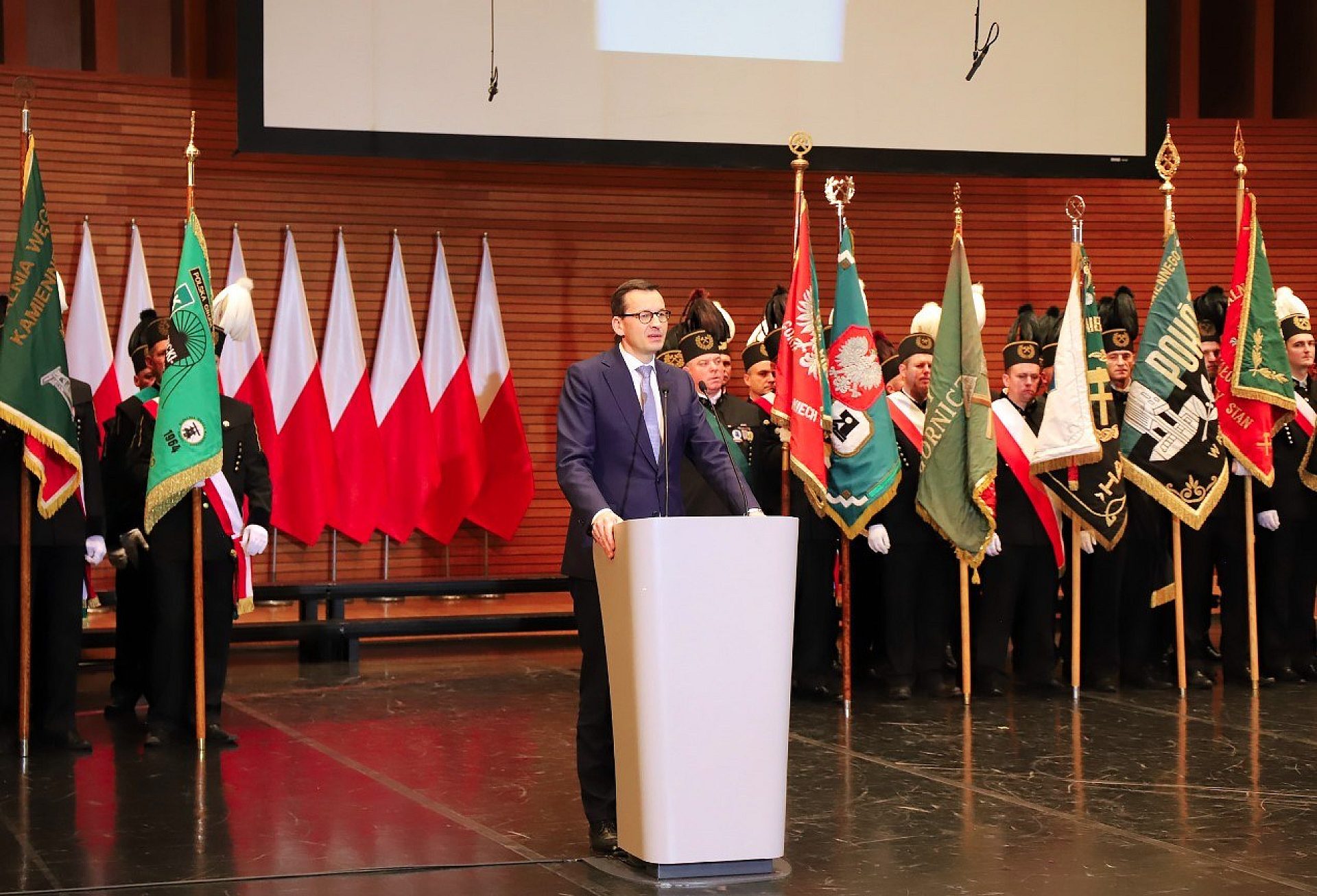 Mateusz Morawiecki na Barbórce Mateusz Morawiecki na Barbórce