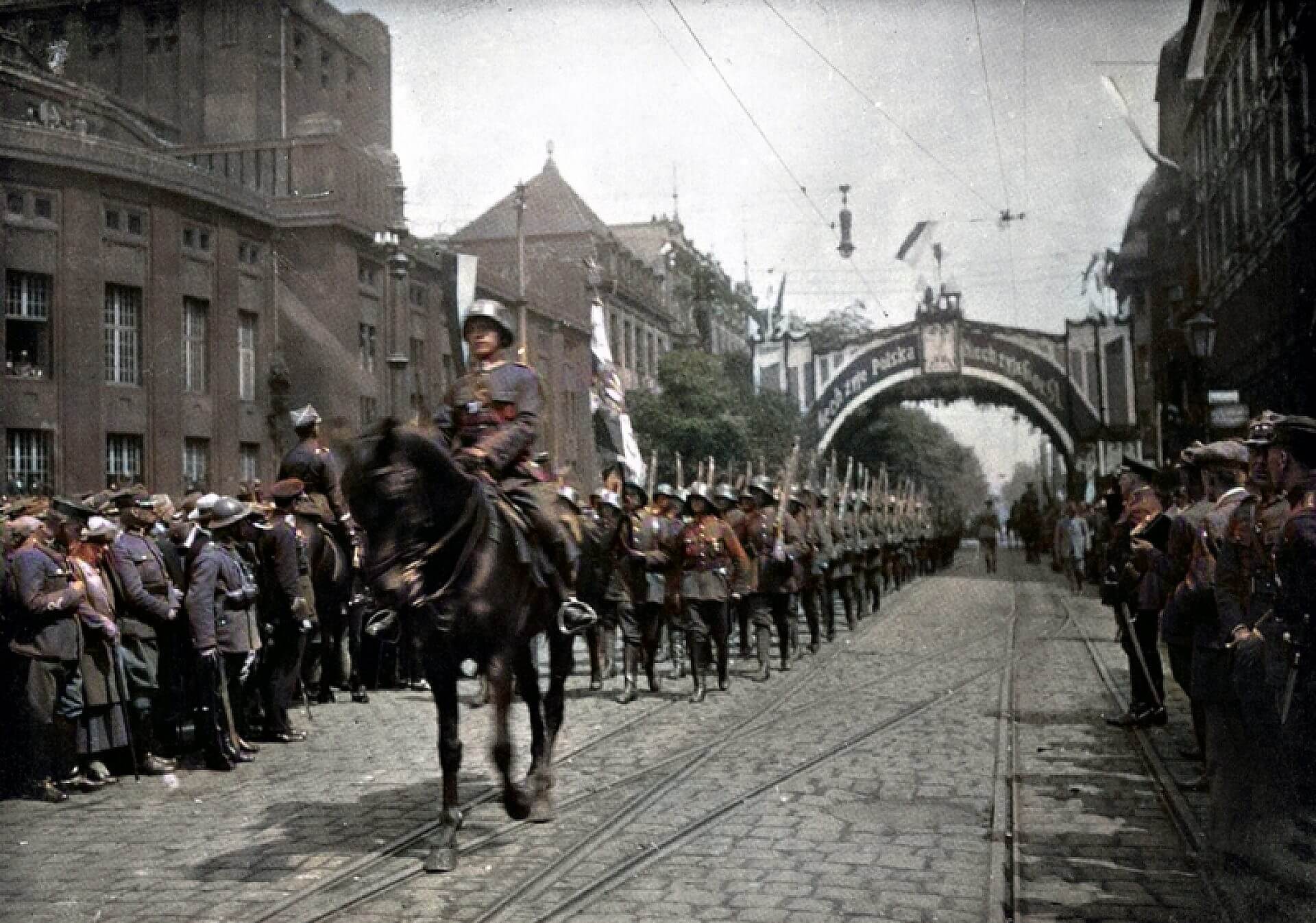 Wojsko Polskie w Katowicach, 20 czerwca 1922 Wojsko Polskie w Katowicach, 20 czerwca 1922