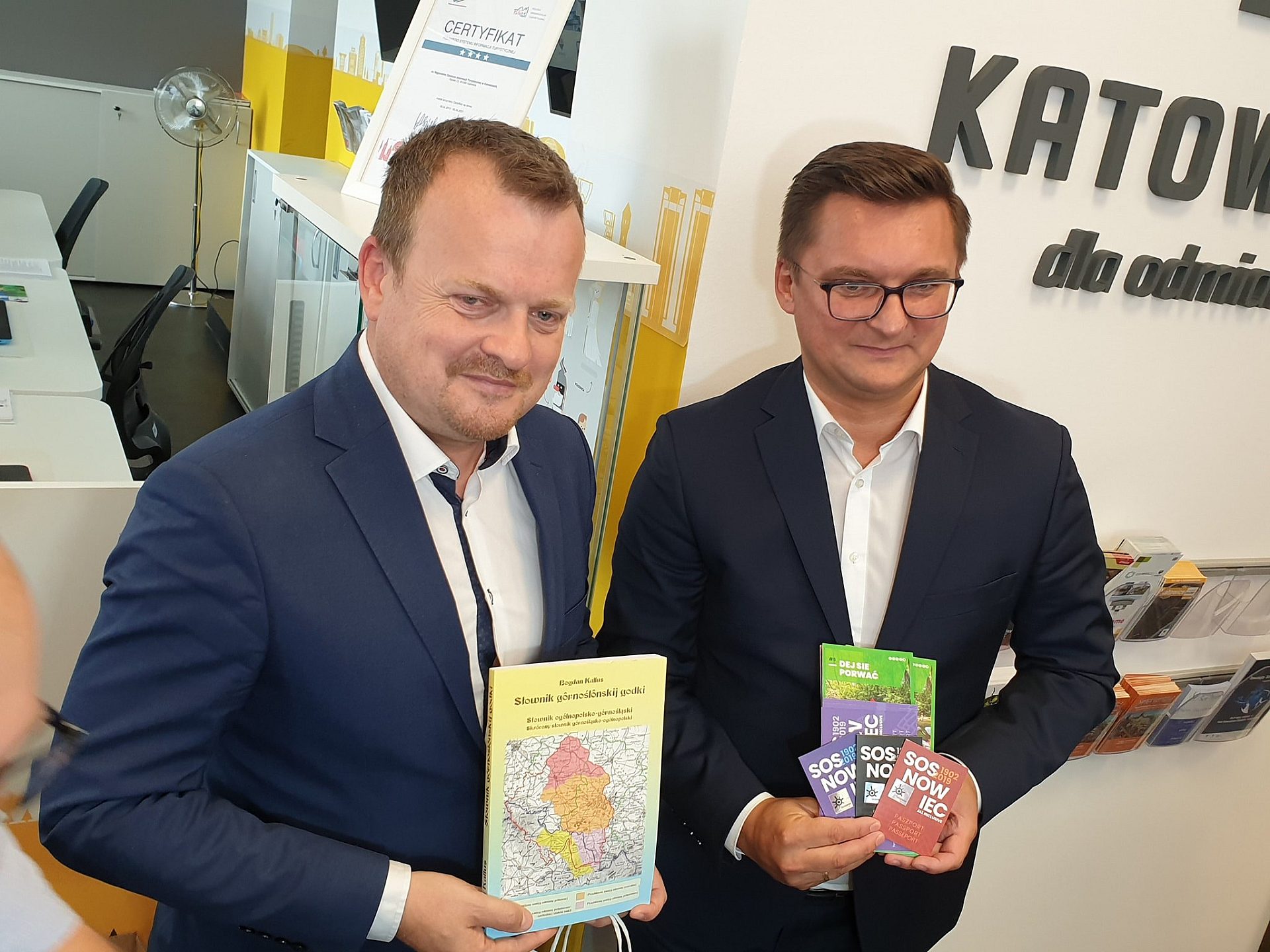 Prezydenci Sosnowca i Katowic Prezydenci Sosnowca i Katowic