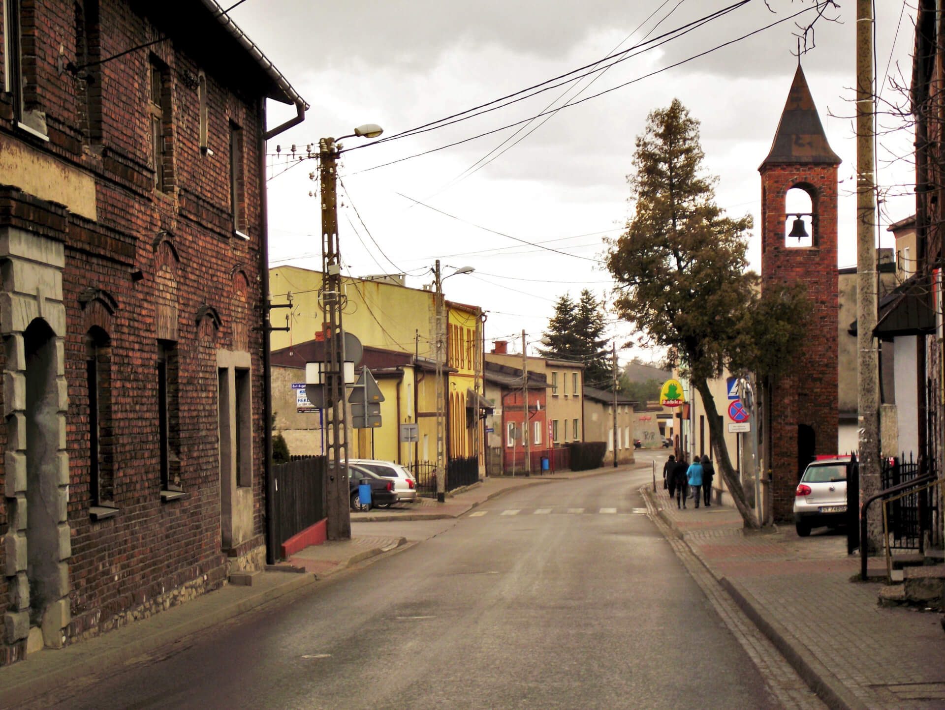 Swierklaniec ulica glowna Swierklaniec ulica glowna