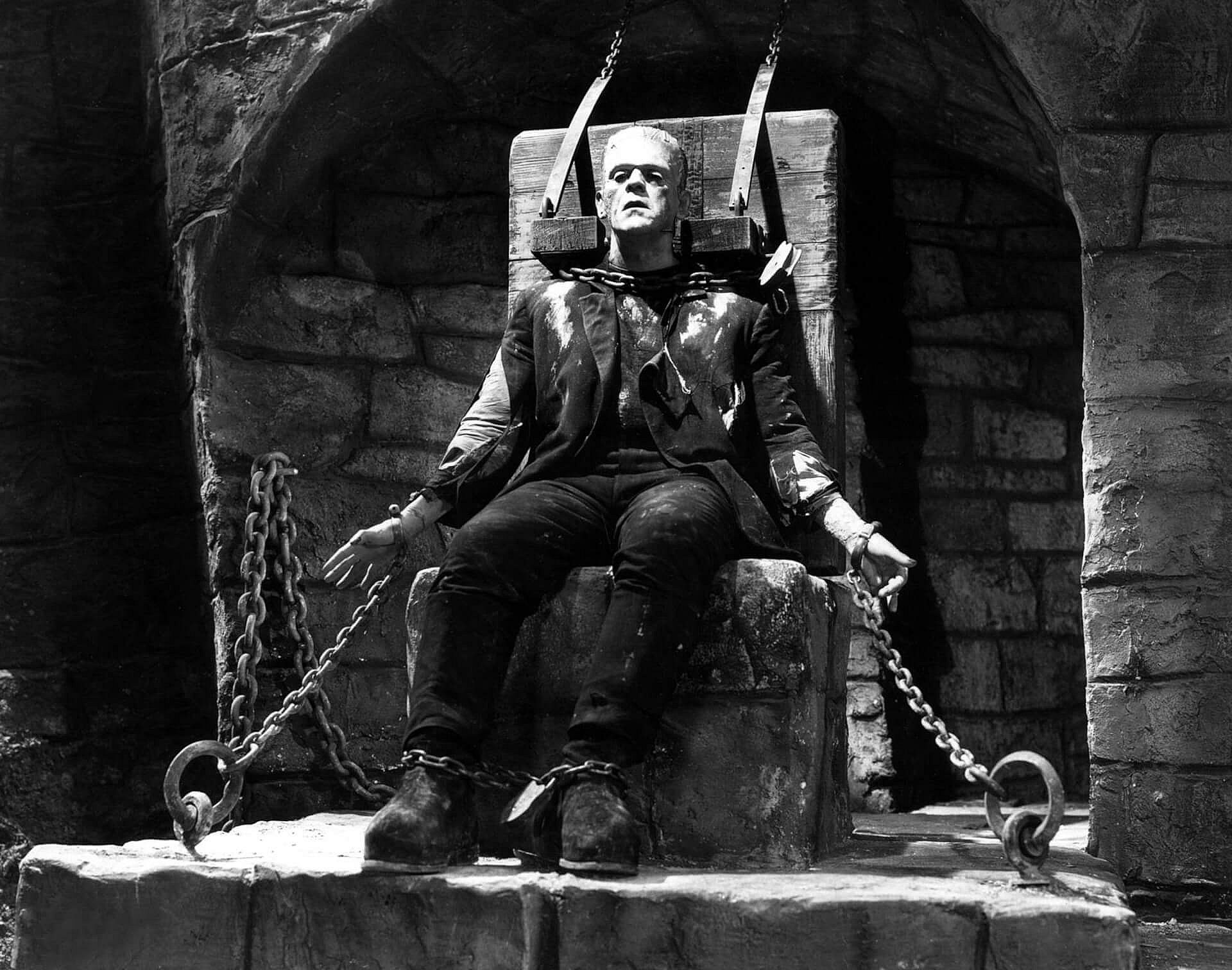 Boris Karloff w "Narzeczonej Frankensteina" Boris Karloff w "Narzeczonej Frankensteina"