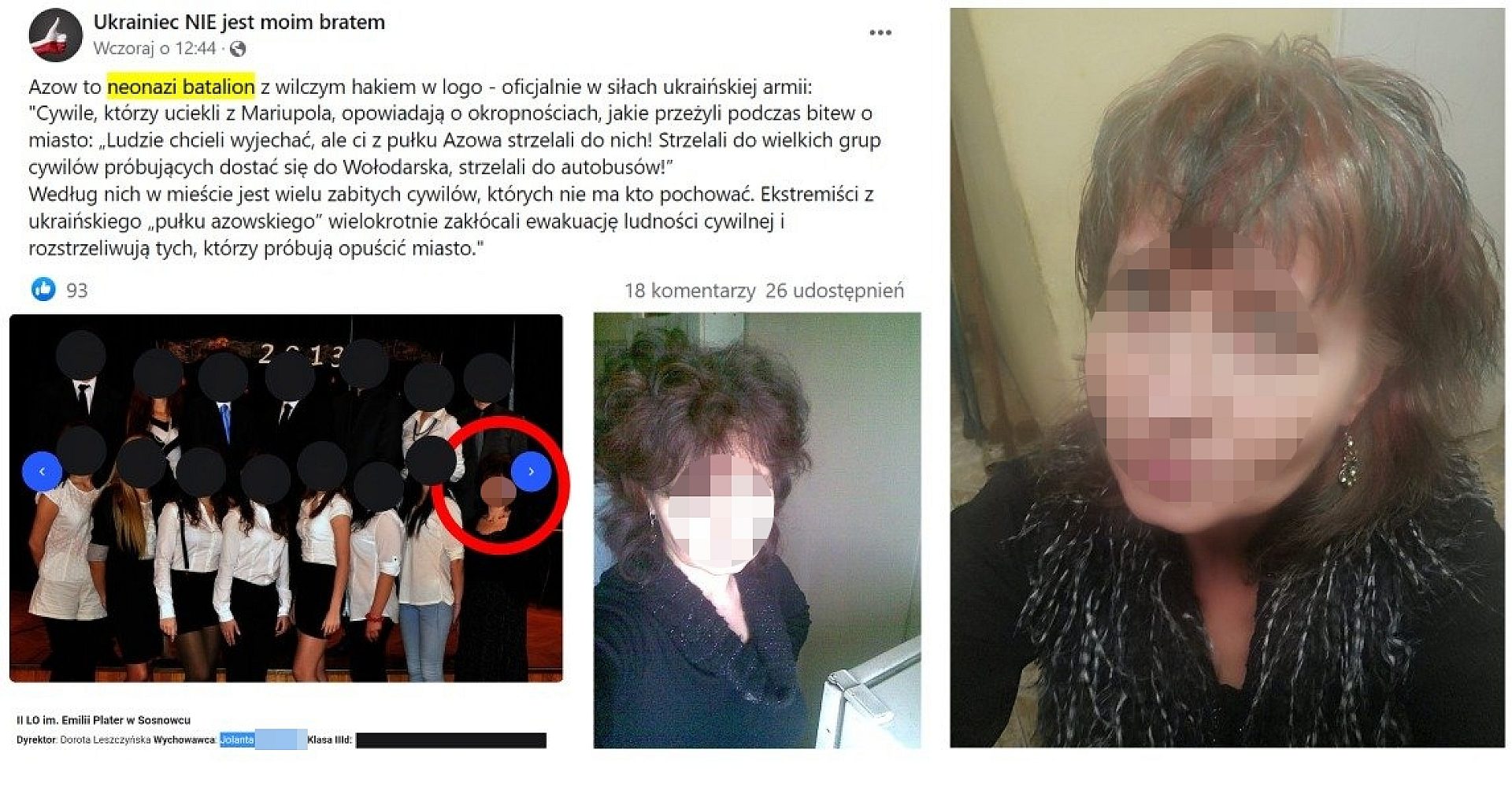 Nauczycielka z Sosnowca Nauczycielka z Sosnowca