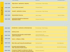 Program Festiwalu Granatowe Góry Program Festiwalu Granatowe Góry