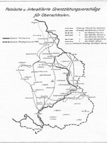Śląska granica 1922-1939 Śląska granica 1922-1939