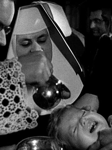 Zawadzki i Ziętek jako ojcowie chrzestni, rok 1947 Zawadzki i Ziętek jako ojcowie chrzestni, rok 1947