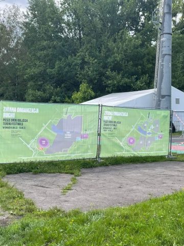 Park Śląski zamknięty dla spacerowiczów Park Śląski zamknięty dla spacerowiczów
