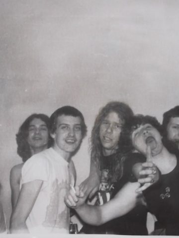 Metallica w Katowicach w 1987 roku Metallica w Katowicach w 1987 roku