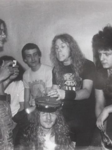 Metallica w Katowicach w 1987 roku Metallica w Katowicach w 1987 roku