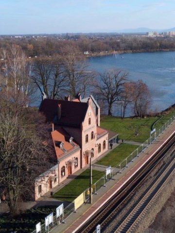 Budynek dworcowy w Goczałkowicach Budynek dworcowy w Goczałkowicach