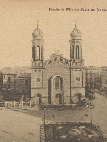 Bytom. Dawna synagoga Bytom. Dawna synagoga