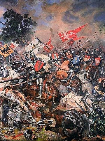 Grunwald, obraz Wojciecha Kossaka Grunwald, obraz Wojciecha Kossaka