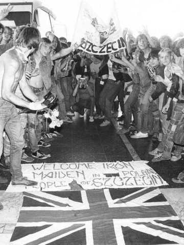 Powitanie Iron Maiden w Polsce w 1984 roku Powitanie Iron Maiden w Polsce w 1984 roku