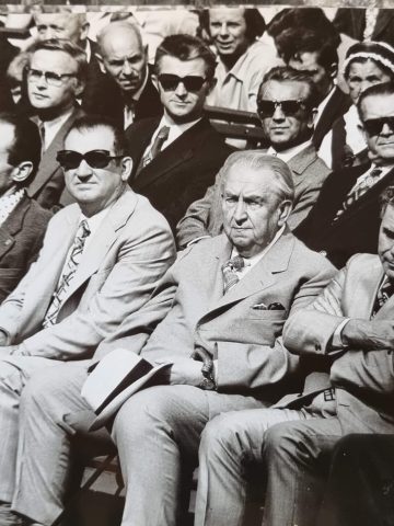 Jerzy Ziętek podczas Tarnogórskich Gwarków Jerzy Ziętek podczas Tarnogórskich Gwarków