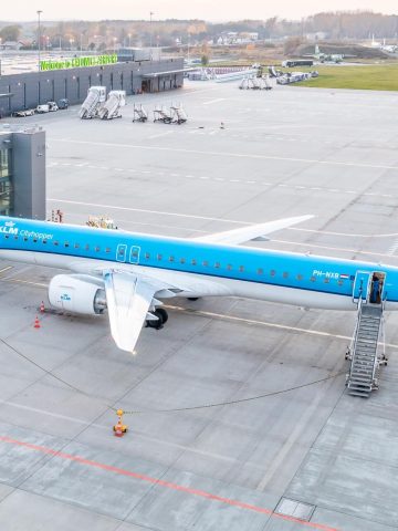 KLM z Pyrzowic do Amsterdamu KLM z Pyrzowic do Amsterdamu