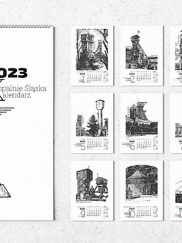 Kalendarz Kopalnie Śląska na 2023 rok Kalendarz Kopalnie Śląska na 2023 rok