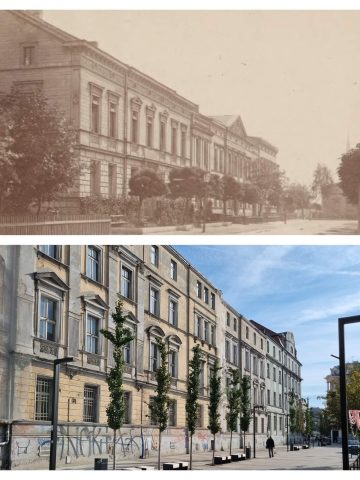 Katowice 150 lat temu i dziś Katowice 150 lat temu i dziś