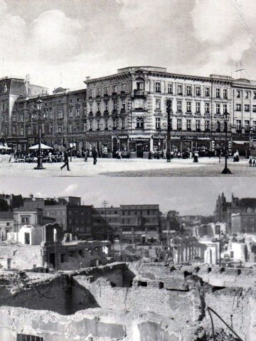 Północną część rynku w Katowicach spalili radzieccy żołnierze Północną część rynku w Katowicach spalili radzieccy żołnierze