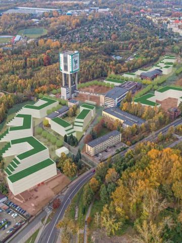 Koncepcja masterplanu terenów KWK „Pokój” w Rudzie Śląskiej Koncepcja masterplanu terenów KWK „Pokój” w Rudzie Śląskiej