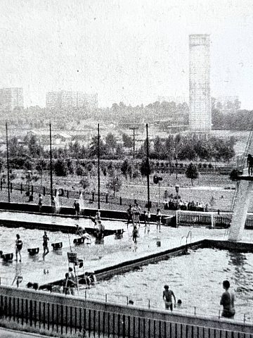 Kąpielisko Fala w WPKiW za lat swojej świetności Kąpielisko Fala w WPKiW za lat swojej świetności