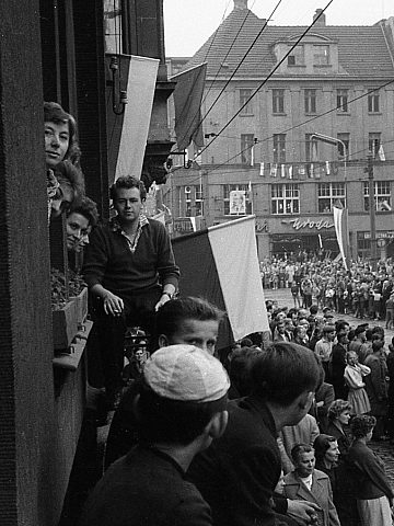 Plac Kościuszki w Bytomiu przed wyburzeniem Plac Kościuszki w Bytomiu przed wyburzeniem