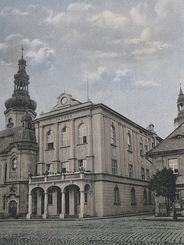 Przedwojenna Pszczyna w kolorze Przedwojenna Pszczyna w kolorze