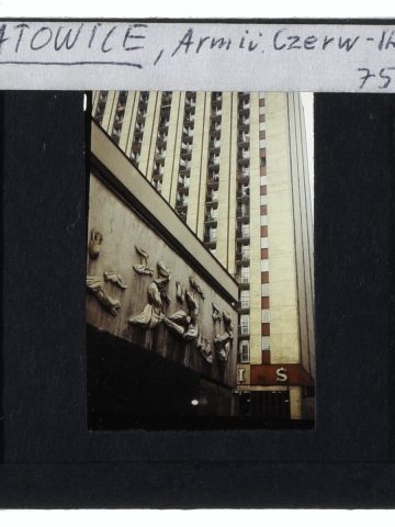 Zdjęcie śródmieścia Katowic z 1975 roku Zdjęcie śródmieścia Katowic z 1975 roku