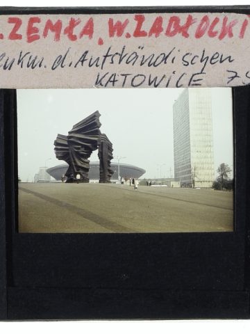 Zdjęcie śródmieścia Katowic z 1975 roku Zdjęcie śródmieścia Katowic z 1975 roku