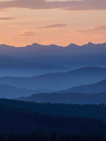 Rysianka. Widok na Tatry Rysianka. Widok na Tatry