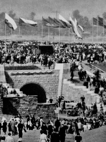 Stadion Śląski za dawnych lat Stadion Śląski za dawnych lat