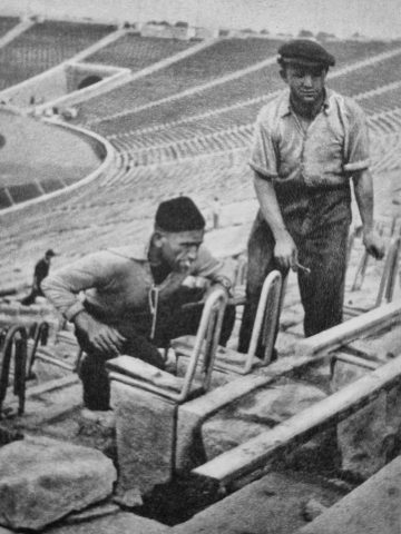 Stadion Śląski za dawnych lat Stadion Śląski za dawnych lat