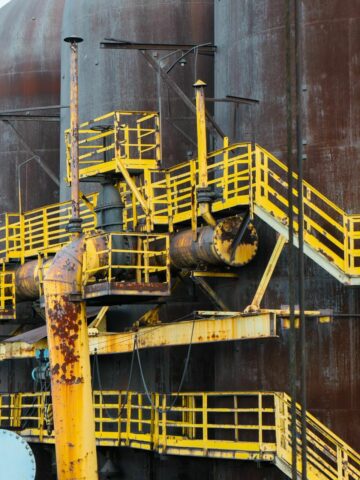 Wielki piec huty Pokoj Ruda Slaska Wielki piec huty Pokoj Ruda Slaska