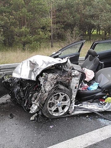 Wypadek mieszkańców Zabrza na DK11 w Wielkopolsce Wypadek mieszkańców Zabrza na DK11 w Wielkopolsce