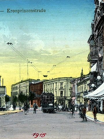 Zabrze ul Wolności 1915 Zabrze ul Wolności 1915