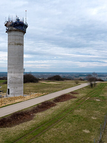Budowa radaru przy autostradzie A1 Budowa radaru przy autostradzie A1