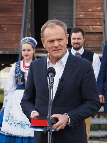Donald Tusk w Radzionkowie Donald Tusk w Radzionkowie