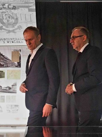 Donald Tusk w Radzionkowie Donald Tusk w Radzionkowie