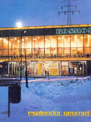 Esplendor Geometrico - okładka płyty "Kosmos Kino" Esplendor Geometrico - okładka płyty "Kosmos Kino"