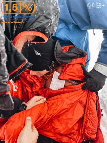 Akcja GOPR na Babiej Górze Akcja GOPR na Babiej Górze