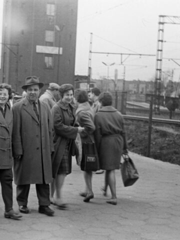 Katowice dworzec lata 60 fortepan Katowice dworzec lata 60 fortepan