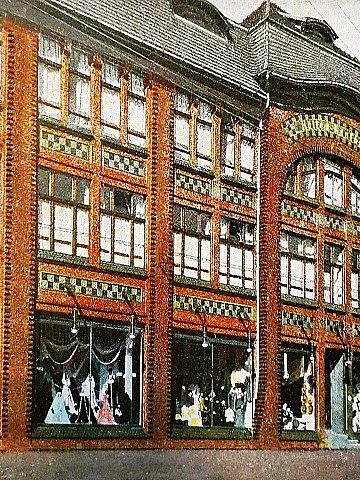 Kaufhaus dom towarowy na pocztowce sprzed 1915r SBC Kaufhaus dom towarowy na pocztowce sprzed 1915r SBC