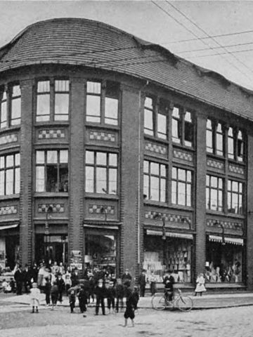 Kaufhaus dom towarowy ok 1920r arch SBC Kaufhaus dom towarowy ok 1920r arch SBC