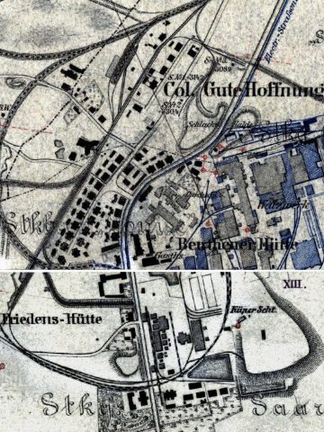 Kaufhaus osiedle mapa XIX wiek orsip Kaufhaus osiedle mapa XIX wiek orsip