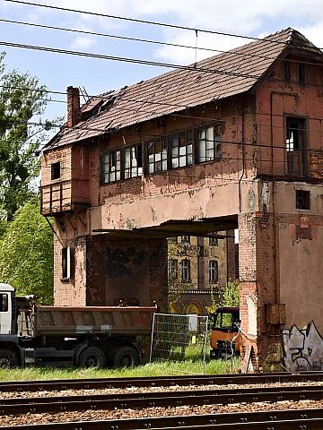 Nastawnia w Pyskowicach Nastawnia w Pyskowicach