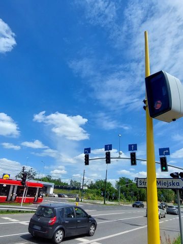 Nowy fotoradar na wroclawskiej Nowy fotoradar na wroclawskiej