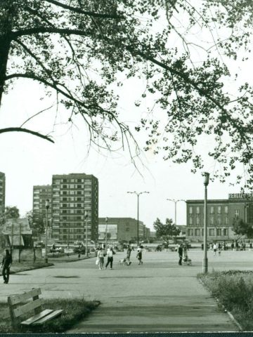Dąbrowa Górnicza, plac Wolności i Dom Kultury Dąbrowa Górnicza, plac Wolności i Dom Kultury
