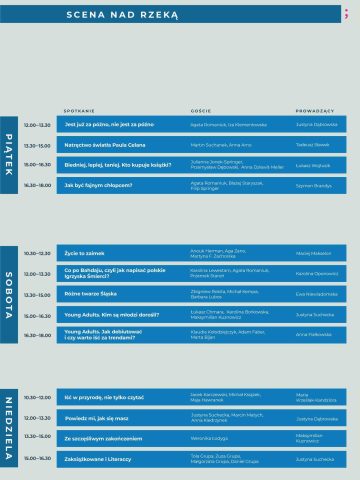 Program Festiwalu Granatowe Góry Program Festiwalu Granatowe Góry