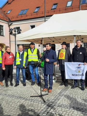 Protest cpk mikolow 24 02 2024 01 Protest cpk mikolow 24 02 2024 01