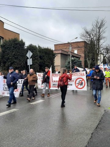 Protest cpk mikolow 24 02 2024 07 Protest cpk mikolow 24 02 2024 07